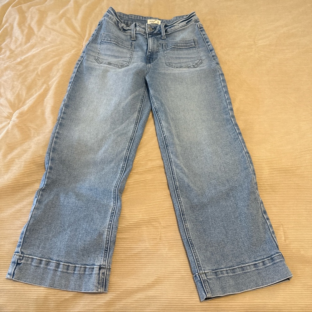 Maurice’s medium wide leg stretch jeans